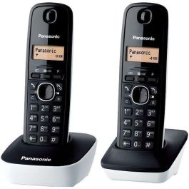 Panasonic KX-TG1612FRW Teléfono Inalámbrico DECT Duo, Contestador Automático Negro Blanco, Directorio 50 Nombres, 15h Autonomía Precio: 49.50000011. SKU: B1BRJCZY43