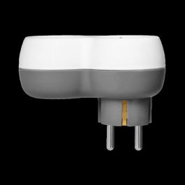 ORNO OR-AE-13238(GS) Ladrón Eléctrico con 2 Tomas Schuko para Enchufes