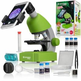 Microscopio 40x-640x - BRESSER JUNIOR - iluminación LED - kit de experimentación - verde Precio: 53.69000021. SKU: B1DA5MJXC5