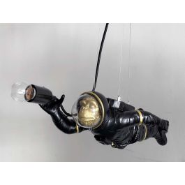 DKD Home Decor Lámpara Techo Astronaut Negro Blanco 14.5 x 20 x 46 cm (2 Unidades) Precio: 101.50000058. SKU: B1H5NRAY63