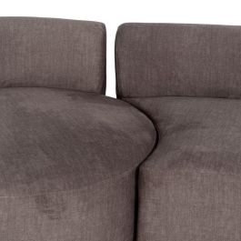 Sofá 3 Piezas Gris Tejido Salón 405 X 112 X 70 cm