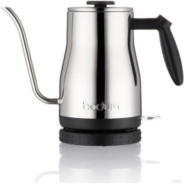 BODUM - BISTRO Hervidor eléctrico con pico largo, 1.200 W, 1,0 l, acero inoxidable Precio: 92.69000026. SKU: B1JQ5Q58SA