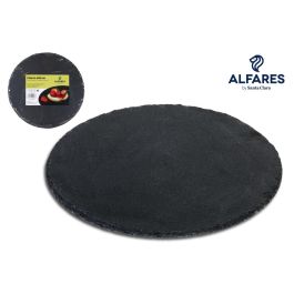 Plato Pizarra Ø25 cm Alfares - Santa Clara (12 Unidades) Precio: 32.49999984. SKU: S2212636