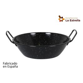 Paellera honda bordonada 28 cm - 4.3L Jasp JASPEADA - La Estrella (8 Unidades)