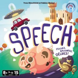 Discurso - Asmodee - Inventa una historia - 4 modos de juego - 15 minutos - A partir de 8 años Discurso - Asmodee - Inventa una historia - 4 modos de juego - 15 minutos - A partir de 8 años