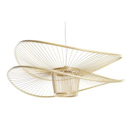 Lampara Techo Urban DKD Home Decor Natural 80 x 29 x 80 cm