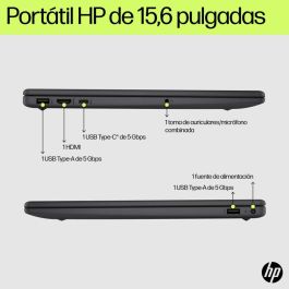 HP 15-fd0359ns Portátil Intel Core i3-N305 15.6" Full HD 8GB RAM 512GB SSD Windows 11 Home Blanco