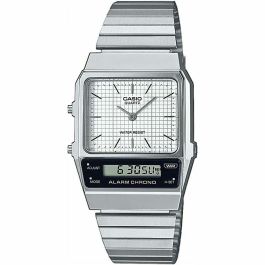 Reloj Unisex Casio VINTAGE EDGY COLLECTION Plateado (Ø 40 mm) (Ø 32 mm) Precio: 49.58999991. SKU: S0449581