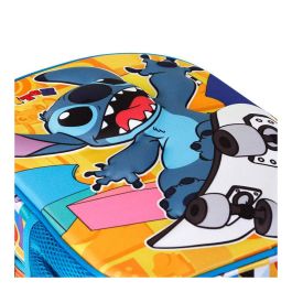 Mochila 3D pequeña lilo y stitch skater. 8,5 l. karactermania