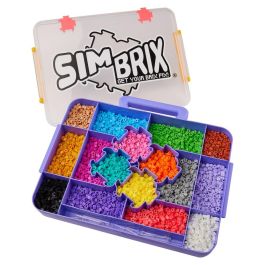 Bizak Simbrix Estudio 3D 64008003 - Juego artístico con 4000 bricks en 16 colores, construye en 2D y 3D