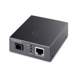 TP-Link TL-FC311B-20 Convertidor de Medio Gigabit Ethernet Monomodo 2000m Conector SC Negro Precio: 27.95000054. SKU: B13WFRHZML