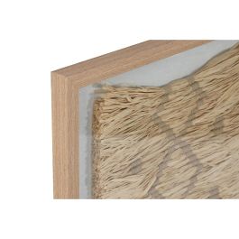 Cuadro Moderno DKD Home Decor Beige Natural 3 x 70 x 50 cm (2 Unidades)