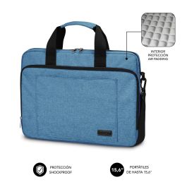SUBBLIM Maletin Azul para portatil de 15,6? con proteccion total Air Padding Precio: 18.49999976. SKU: B1CKT9ZCW3