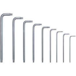 Bosch BOS4053423254112 Juego de Llaves Torx de 9 Piezas TX8-TX40, Acero S2, Lado Largo, Antióxido con Barra de Almacenamiento Bosch BOS4053423254112 Juego de Llaves Torx de 9 Piezas TX8-TX40, Acero S2, Lado Largo, Antióxido con Barra de Almacenamiento