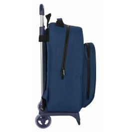 Mochila Escolar con Ruedas BlackFit8 Urban Negro Azul marino (32 x 42 x 15 cm) Mochila Escolar con Ruedas BlackFit8 Urban Negro Azul marino (32 x 42 x 15 cm)