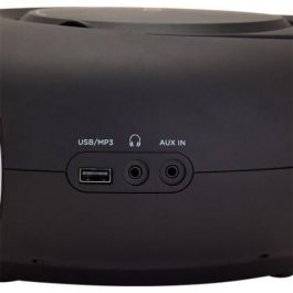 Radio CD Aiwa BoomBox BBTU-400SL/ 6W/ con Cable/ a Pilas/ Plateada Radio CD Aiwa BoomBox BBTU-400SL/ 6W/ con Cable/ a Pilas/ Plateada