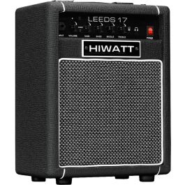 Hiwatt Amplificador Guitarra Combo Leeds con Bluetooth 1x8" - 17W, Ecualizador 3 Bandas, Entrada Auxiliar y Auriculares