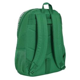 Safta Mochila Real Betis Balompie Adaptable a Carro Reciclado 32x44x16cm