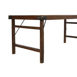 Mesa Plegable Home ESPRIT Natural Madera Reciclada 182 x 90 x 76 cm