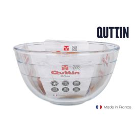 Bol Mezclador de Vidrio Quttin 24 cm 3.8L (6 Unidades) Precio: 41.59000021. SKU: B19AMR8JZR