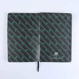 Cuaderno premium harry potter slytherin a5:a5 Cuaderno premium harry potter slytherin a5:a5
