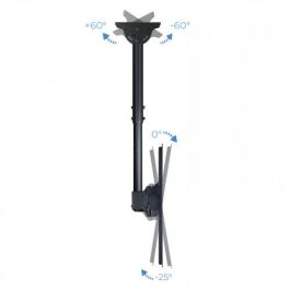 TooQ Soporte de techo giratorio para TV 32" a 55", 360º, 50 kg, Negro - LPCE1155TSLI-B