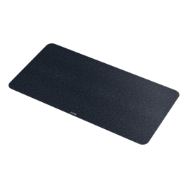 Leitz Alfombrilla de Sobremesa de Fieltro Grande, 70x36 cm Gris, Protectora y Antideslizante, Reciclado al 75%