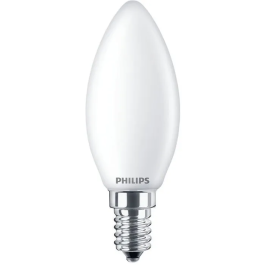 Philips Bombilla Vela LED E14 4,3W 470lm 2700K Luz Calida Ø3,5x9,7cm Precio: 3.95000023. SKU: S7907771