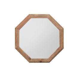 DKD Home Decor Espejo Alpino de Madera Reciclada Natural 74x74x3 cm (2 Unidades) | Decoración Hogar Precio: 179.49999947. SKU: B16499L4BB