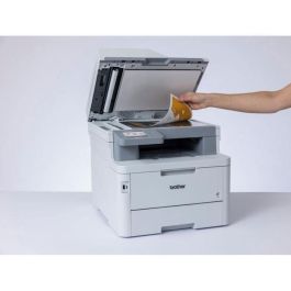 Brother MFC-L8340CDW MFCL8340CDWRE1 Multifunción Láser Color 4 en 1 WiFi Doble Banda Fax Dúplex ADF 50h 30ppm Tóneres Incluidos Blanca
