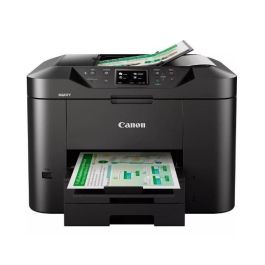 Canon 0958C009 Impresora Multifunción 4 en 1 MAXIFY MB2750 para Oficina. WiFi, Fax, Dúplex, ADF 50h, 500 hojas, Ethernet, Pantalla Táctil. Negra