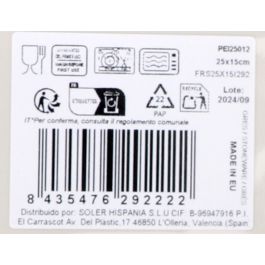 Fuente Rectangular Peixe 25x15 cm Elite Brillo - Inde (18 Unidades) Fuente Rectangular Peixe 25x15 cm Elite Brillo - Inde (18 Unidades)