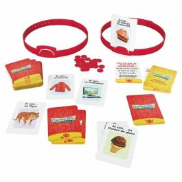 Spinmaster SPI1723825784009 Adivina la Cabeza Viaje - Juego de mesa familiar portátil para niños a partir de 6 años