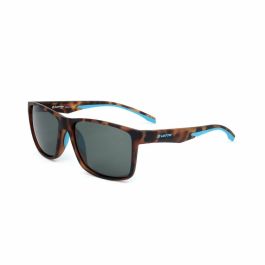 Lotto LS1007 Gafas de sol unisex rectangulares TR90, puente 15 mm, cristales 57 mm, patillas 145 mm