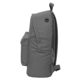 Kappa Basics Mochila para Portátil 14,1" Gris 31x41x16 cm