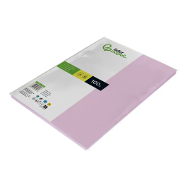 Liderpapel Papel Color A4 80gr Rosa Paquete 100 Hojas