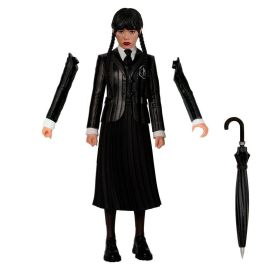 Mezco Toyz Pack 2 Figuras Coleccionables de Wednesday y Enid (Serie de Netflix Wednesday), 9.5 cm Articuladas y con Accesorios.