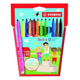 Stabilo Rotuladores Trio Azul Surtidos Estuche 12 Unidades Precio: 2.78999985. SKU: B146DCLMEX