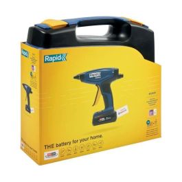 Rapid BGX500 Pistola de pegamento 18V a batería, 900 g/h, con Maletín, Batería 2.5Ah y Cargador