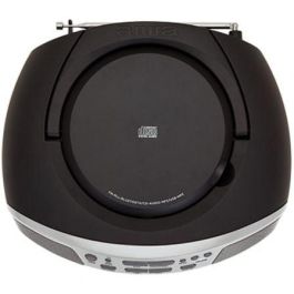 Radio CD Aiwa BoomBox BBTU-400SL/ 6W/ con Cable/ a Pilas/ Plateada Radio CD Aiwa BoomBox BBTU-400SL/ 6W/ con Cable/ a Pilas/ Plateada