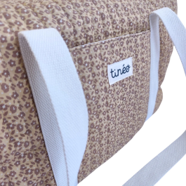 Tineo Bolso cambiador Leopardo 40 cm x 22 cm x 24 cm