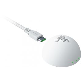 Razer RZ01-05330200-R3G1 DeathAdder V4 Pro Ratón Gaming Inalámbrico + USB Óptico 45000 DPI Mano Derecha Blanco