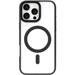 eSTUFF iPhone 16 Pro Max INFINITE HELSINKI Magnetic Stand Cover - Black - 86% recycled Plastic