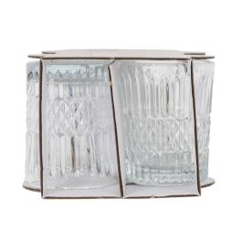 La Mediterranea Set 4 Vasos Chupitos Colección Phasai, 63 ml, ø5x6 cm (24 Cajas)