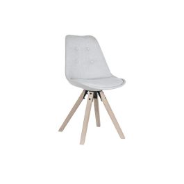 Silla Scandi DKD Home Decor Gris Claro 55 x 84 x 48 cm