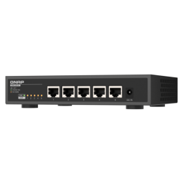 QNAP QSW-3205-5T switch No administrado 10G Ethernet (100/1000/10000) Escritorio Negro QNAP QSW-3205-5T switch No administrado 10G Ethernet (100/1000/10000) Escritorio Negro