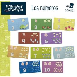 Juego aprender es divertido los números con 40 piezas encajables