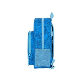 Mochila Escolar Stitch Azul 26 x 34 x 11 cm