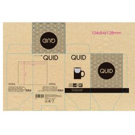 Mug Cerámico Surtido Pippa Quid 33 cL