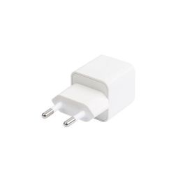 eSTUFF INFINITE USB-C Charger EU PD 30W GaN. - White - 98% Recycled Plastic eSTUFF INFINITE USB-C Charger EU PD 30W GaN. - White - 98% Recycled Plastic